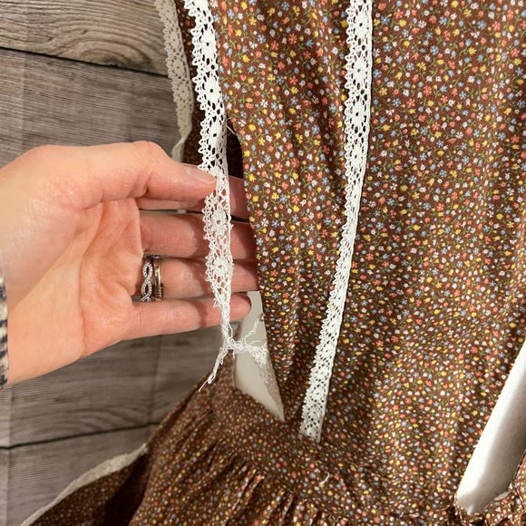 Vintage 1960s Mid Century Full Apron - Picture 4 of 7